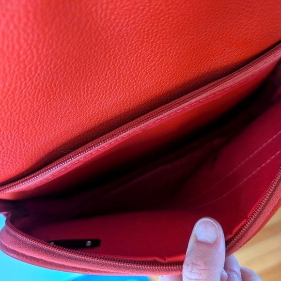 Samsonite 70's Vintage Red Structured Carry On Travel Bag 🍒 - Picture 8 of 12